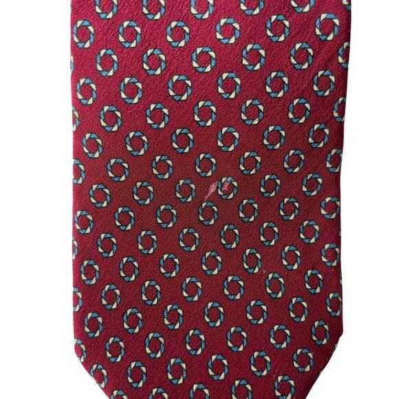 Christian Dior Silk Tie Red - Picture 2 of 3